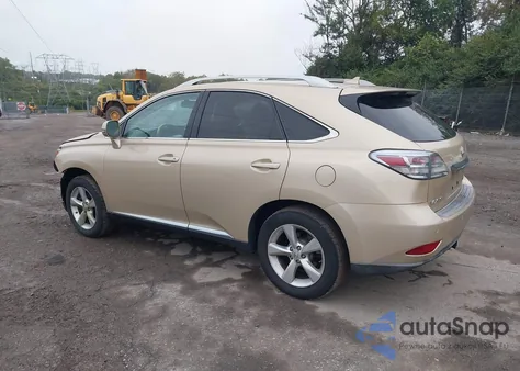 2010 Lexus Rx 350 z USA, uszkodzony, nr VIN 2T2BK1BA3AC039280